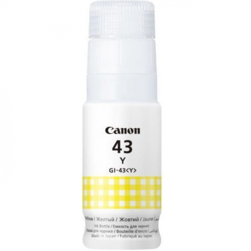 Картридж струйный Canon GI-43 Y EMB 4689C001 желтый 8000 стр. 60 мл для Canon Pixma G640/ 540