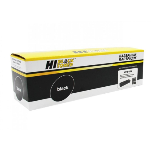 Картридж Hi-Black HB-CF540X, черный, 3200 страниц, для HP CLJ Pro M254nw/ dw/ M280nw/ M281fdn/ M281fdw (98927820)