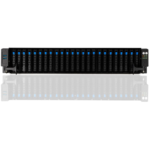 Серверная платформа Asus RS720A-E11-RS24U/ 2x SP3/ 32x DIMM/ noHDD (24x SFF)/ 2x 10Gb/ 2x 1600W (up 2) (90SF01G3-M01450) фото 2