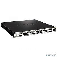 D-Link PROJ Smart L2 Switch 48х1000Base-T PoE, 4х1000Base-X SFP, PoE Budget 740W, Compact CLI (DGS-1210-52MPP/ E2A) (DGS-1210-52MPP/E2A)