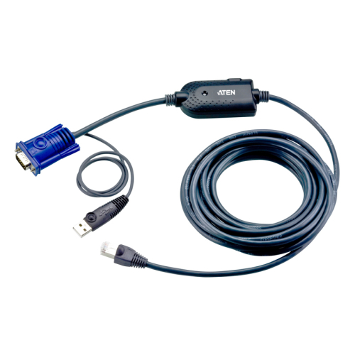 Модуль удлинителя, SVGA+KBD+MOUSE USB, 4.5 метр., для подкл. комп. к перекл. KH15xxA/ KH15xxAi/ KL15xxA/ KH25xxA, макс.разреш. 1600х1200, RJ45+HD-DB15+USB A-тип, Female+2xMale, без Б.П., (DDC2B)/ USB C (KA7970)