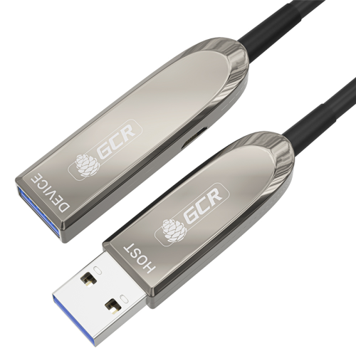 GCR Удлинитель 15.0m USB 3.0 оптический AM/ AF, GCR-54790