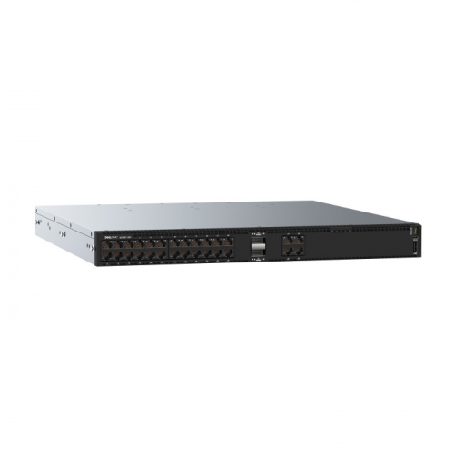 Коммутатор Dell EMC S4128T-ON, Управляемый 1U, 28x10GBase-T, 2xQSFP28, OS10, L2/L3, 4x fan (S4128T-ON-02)