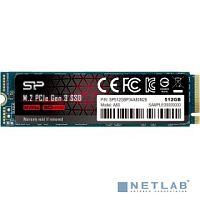 Твердотельный накопитель SSD Silicon Power P34A80 512Gb PCIe Gen3x4 M.2 PCI-Express (PCIe) SP512GBP34A80M28