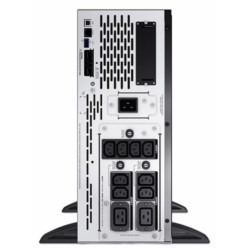 ИБП APC Smart-UPS X 3000VA/ 2700W, 4U/ Tower, Line-Interactive, LCD, 8x C13 (220-240V), 3x C19, SmartSlot, USB, COM, EPO, HS repl. batt. (SMX3000HV) фото 7