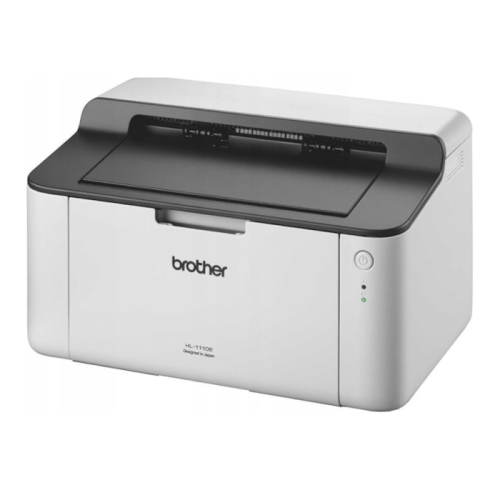 *Принтер Brother HL-1110E, ч/ б лазерный, A4, 20 стр/ мин, USB, старт.картридж 1000 стр. фото 2
