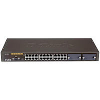 Коммутатор/ DES-3026,DES-3026/ E,DES-3026_RFB/ A2 Refurbished unit, clean, fully tested, well-packed. 24 10/ 100BASE-TX Ethernet ports + 2 Open Slots L2 Management Switch 802.1D (STP), 802.1w (RSTP), 802 (DES-3026/E)