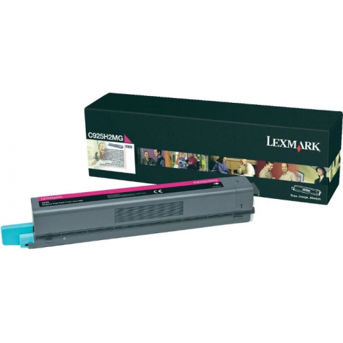 Тонер-картридж Lexmark C925 пурпурный 7500 страниц для C925de, C925dte (C925H2MG)