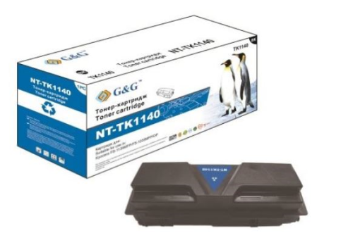 G&G toner cartridge for Kyocera FS-1135MFP/ M2035DN/ M2535DN 7 200 pages with chip TK-1140 1T02ML0NLC гарантия 12 мес. (GG-TK1140)