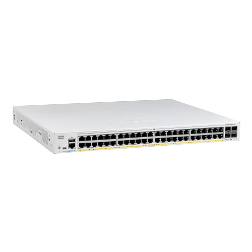 Коммутатор CISCO Catalyst 1000 48x 10/100/1000 Ethernet RJ-45 ports, 4x 10Gb SFP+ uplinks, C1000-48T-4X-L