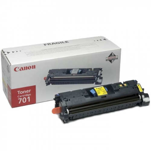 Тонер-картридж Canon 701Y желтый 8000 страниц для LBP-5200, MF-8180 (9284A003)