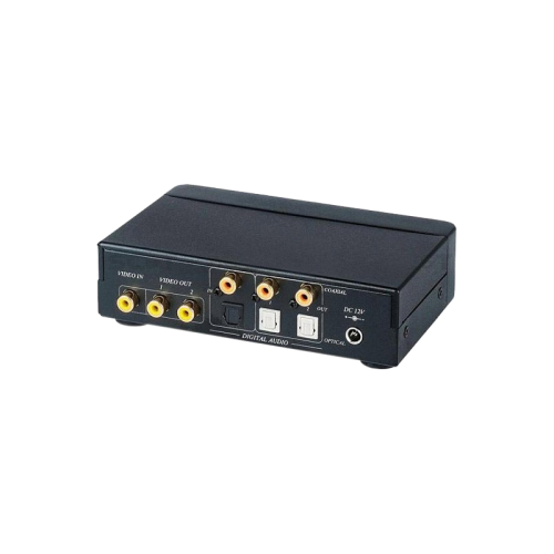 Разветвитель/ SC&T CD02D Разветвитель видеосигнала и цифрового аудио (1 вход/ 2 выхода (1хRCA видео, 1хRCA цифр.