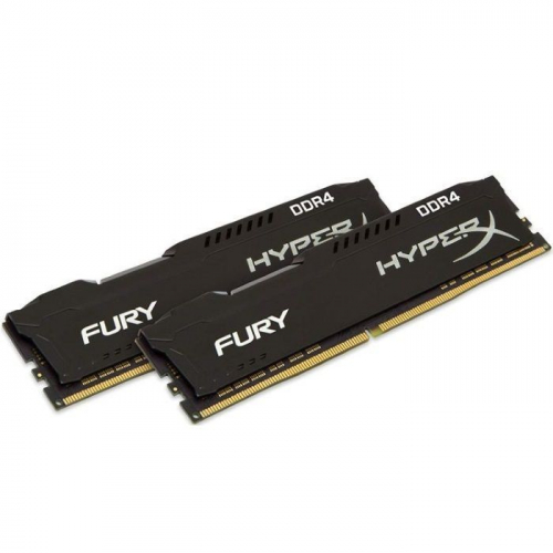 Память оперативная Kingston 32GB 3733MHz DDR4 CL19 DIMM (Kit of 2) HyperX FURY Black (HX437C19FB3K2/32)