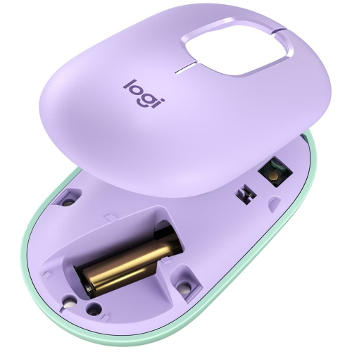 Мышь беспроводная Logitech POP Mouse фиолетовая (910-006547) фото 5