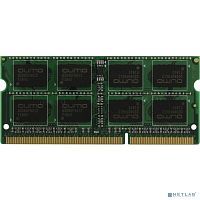 QUMO DDR3 SODIMM 8GB QUM3S-8G1600C11L PC3-12800, 1600MHz, 1.35V OEM/ RTL