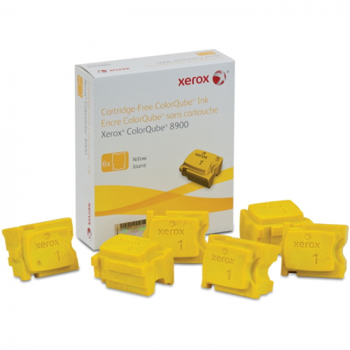 Чернила твердые Xerox желтые 6x2820 страниц для ColorQube 8900 (108R01024)