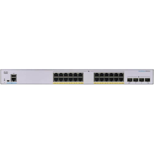 Коммутатор Cisco CBS250-24PP-4G 24x PoE (CBS250-24PP-4G-EU) фото 2