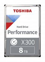 Toshiba Desktop X300 3.5" HDD SATA-III 8TB, 7200rpm, 256MB buffer, 1 year (HDWR480UZSVA)
