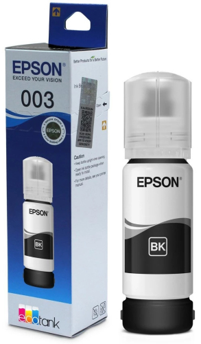 Epson 003 EcoTank Ink Black 65ml (C13T00V198)