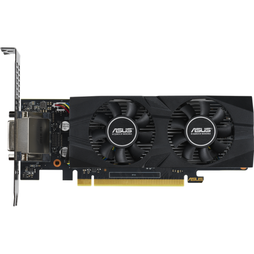 Видеокарта ASUS GeForce GTX 1650 4 ΓБ GTX1650-O4G-LP-BRK (90YV0D30-M0NA00)
