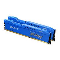 Модуль памяти Kingston FURY Beast Blue DDR3 16GB (2x8Gb) 1600MHz CL10 DIMM 240-pin 1.5V (KF316C10BK2/ 16) (KF316C10BK2/16)