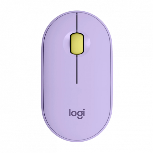 Мышь/ Logitech M350 Pebble Bluetooth Mouse - LAVENDER LEMONADE (910-006752)