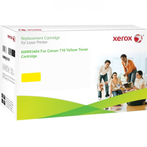 Картридж Xerox CRG-716Y желтый 1600 страниц для Canon i-SENSYS MF8030, MF8040, MF8080, MF8050,LBP5050 восстановленный (006R03404)