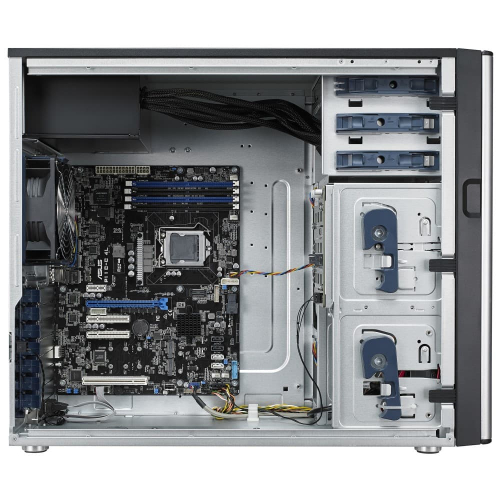 Серверная платформа Asus TS300-E10-PS4 TWR 5U/ 1x LGA1151-2/ noRAM (x4)/ noHDD (up 4LSFF)/ 4x GbE/ 1x 500W (90SF00S1-M01570) фото 3
