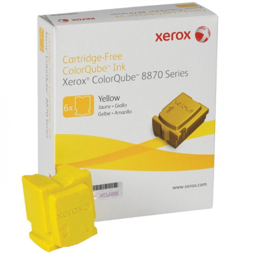 Чернила твердые Xerox желтые 17300 страниц для ColorQube 8870S (108R00960)