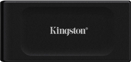 Твердотельный накопитель/ Kingston External SSD XS1000, 2000GB, Type-C/ A, USB 3.2 Gen 2, R/ W 1050/ 1000MB/ s, 70x33x14mm, 29g., Black (5 лет) (SXS1000/ 2000G) (SXS1000/2000G)