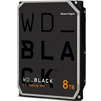 Жесткий диск 8TB HDD WD Black 3,5" 7200RPM 128MB SATA III (WD8002FZWX)