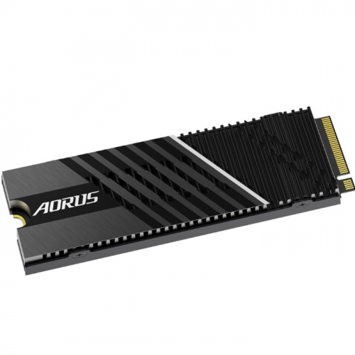 Твердотельный накопитель SSD 2TB GIGABYTE AORUS 7000s, M.2 2280, NVMe, PCIe 4.0 x4, 3D TLC, R/W 7000/6850MB/s, IOPs 650 000/700 000, 1400TBW (GP-AG70S2TB) фото 3