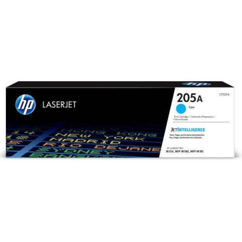 Картридж HP 205A , голубой / 900 страниц (CF531A)