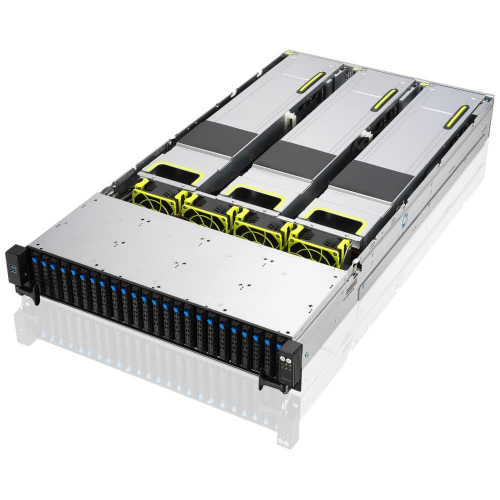 Серверная платформа Asus RS720A-E11-RS24U/ 1x SP3/ noRAM (x32)/ noHDD (up 24NVMe SFF)/ noODD/ 2x 10GbE/ 2x 2400W (up 2) (425724) (90SF01G5-M000B0) фото 7