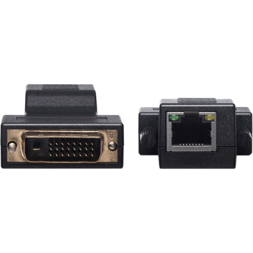SC&T Комплект для передачи DVI-сигнала по витой паре CAT5e/ 6, DE01ET (DVI-I) + DE01ER (DVI-I), до 70м (DE01ERK)