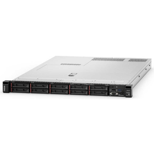 *Сервер Lenovo ThinkSystem SR630, Xeon Silver 4214R (12C 2.4GHz 16.5MB Cache/100W) 32GB 2933MHz (1x32GB, 2Rx4 RDIMM), O/B, 940-8i, 1x750W, XCC Enterprise, Tooless Rails (7X02A0H7EA)