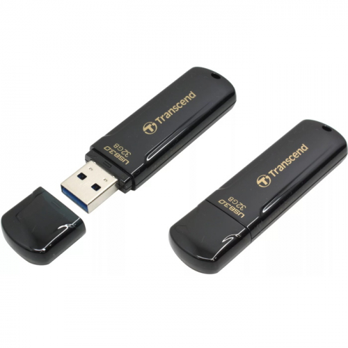 Флеш-накопитель 32GB Transcend 700 USB 3.0 Black (TS32GJF700) фото 2