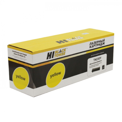 Тонер-картридж Hi-Black HB-TN-230Y, желтый, 14000 страниц, для Brother HL-3040CN/ 3070CW/ MFC9010CN/ 9120 (99901009030)