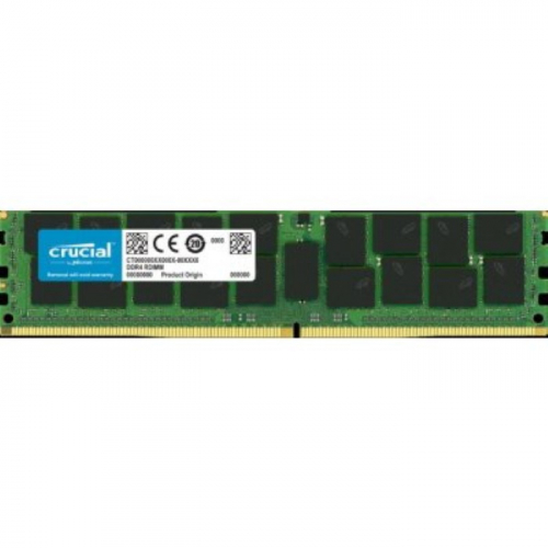Модуль памяти Crucial DDR4 DIMM 64GB 3200MHz PC 25600 CL22 288-pin 1.2V (CT64G4RFD432A)