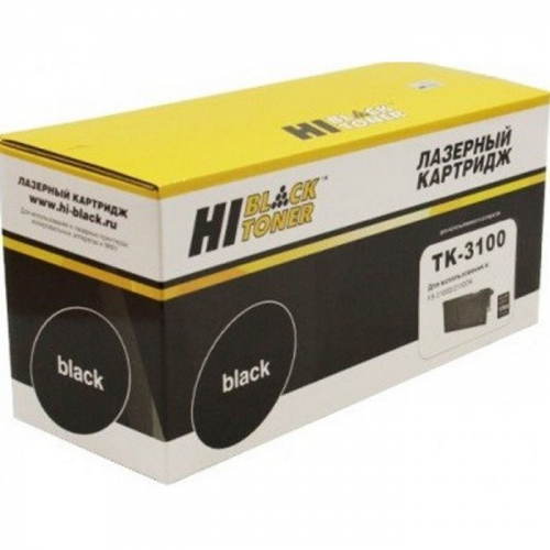 Тонер-картридж Hi-Black HB-TK-3100 Bk 12,5K (для Kyocera FS-2100D/ DN/ ECOSYS M3040dn) (9392710)