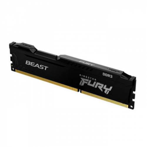Модуль памяти Kingston FURY Beast Black DDR3 8GB 1600MHz CL10 DIMM 240-pin 1.5V (KF316C10BB/ 8) (KF316C10BB/8)