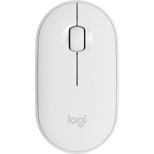 Мышь/ Logitech Pebble Bluetooth wireless M350 Off White (910-005541)