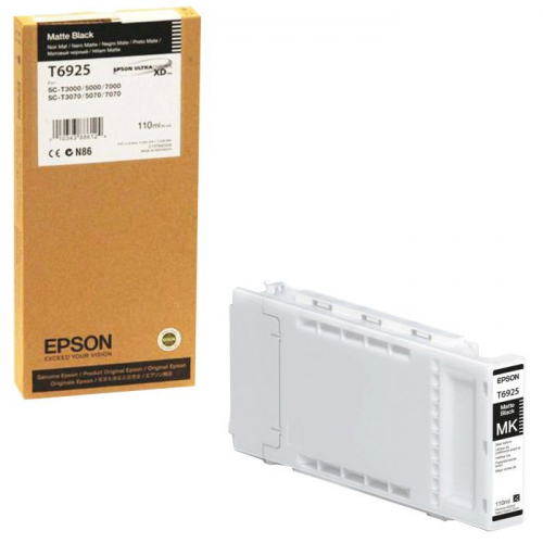 Картридж струйный EPSON T6925 черный матовый 110 мл для SC-T3000/ SC-T5000/ SC-T7000 (C13T692500)