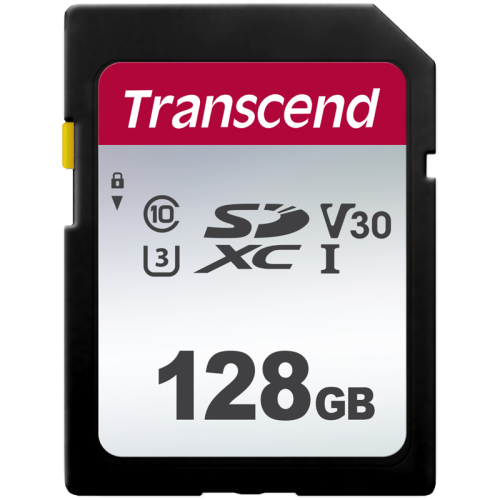 Transcend 128GB SDXC Class 10 UHS-I U3 R95, W45MB/ s (TS128GSDC300S)