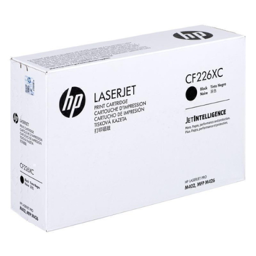 Картридж HP 26X, черный / 9000 страниц для HP LJ M402/ M426 (белая упаковка) (CF226XC)
