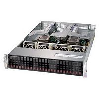 SYS-2029U-TR4-FT019 2U, 2xLGA3647 (up to 205W), iC621 (X121PU), 24xDDR4, up to 24x2.5 SAS/ SATA, 4x 1000GBase-T (i350), 1x PCIE x16, 5x PCIE x8 LP, 1x PCIE x8 LP, 1x PCIE x8 internal LP, 2x 800W (PIO-2029U-TR4-FT019)
