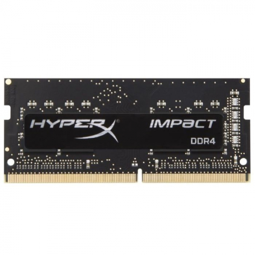 Модуль памяти Kingston HX426S15IB2/8, DDR4 SODIMM 8GB 2666MHz, PC4-21300 Mb/s, CL15, 1.2V, HyperX Impact (HX426S15IB2/8)