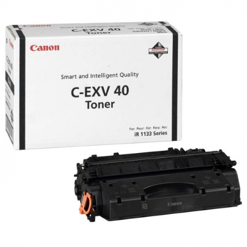 Картридж Canon C-EXV40, черный, 6000 страниц, для iR1133/ 1133A/ 1133iF (3480B006)
