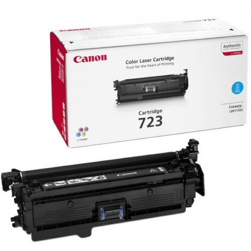 Тонер-картридж Canon 723C голубой 8500 страниц для i-SENSYS LBP7750CDN (2643B002)