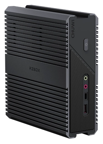 *Компьютер Chuwi RZBox Core i5 13500H(2.6Ghz)/ 16Gb/ 512SSD Gb/ I BT/ WiFi/ 1.35kg/ Black/ Win11Pro + Type-C*1/ USB3.0*4, USB2.0*3/ HDMI*1 (4K 60Hz)/ Display Port*1 (CWI538I513P)